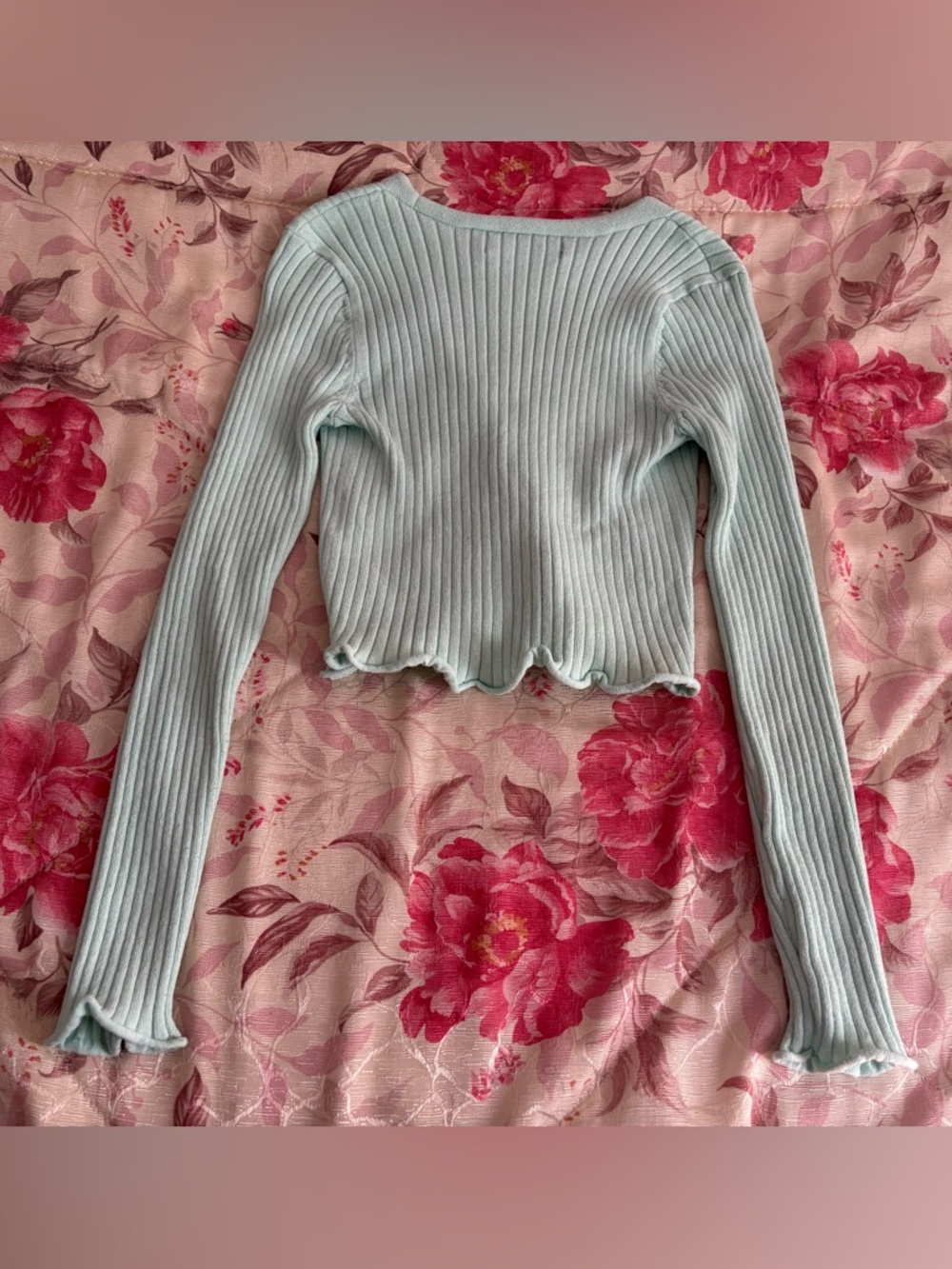 Vero Moda Fibly Recycled Polyester Rib Cardigan - Picture 5 of 6